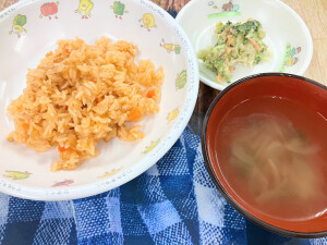 ３月21日　昼食